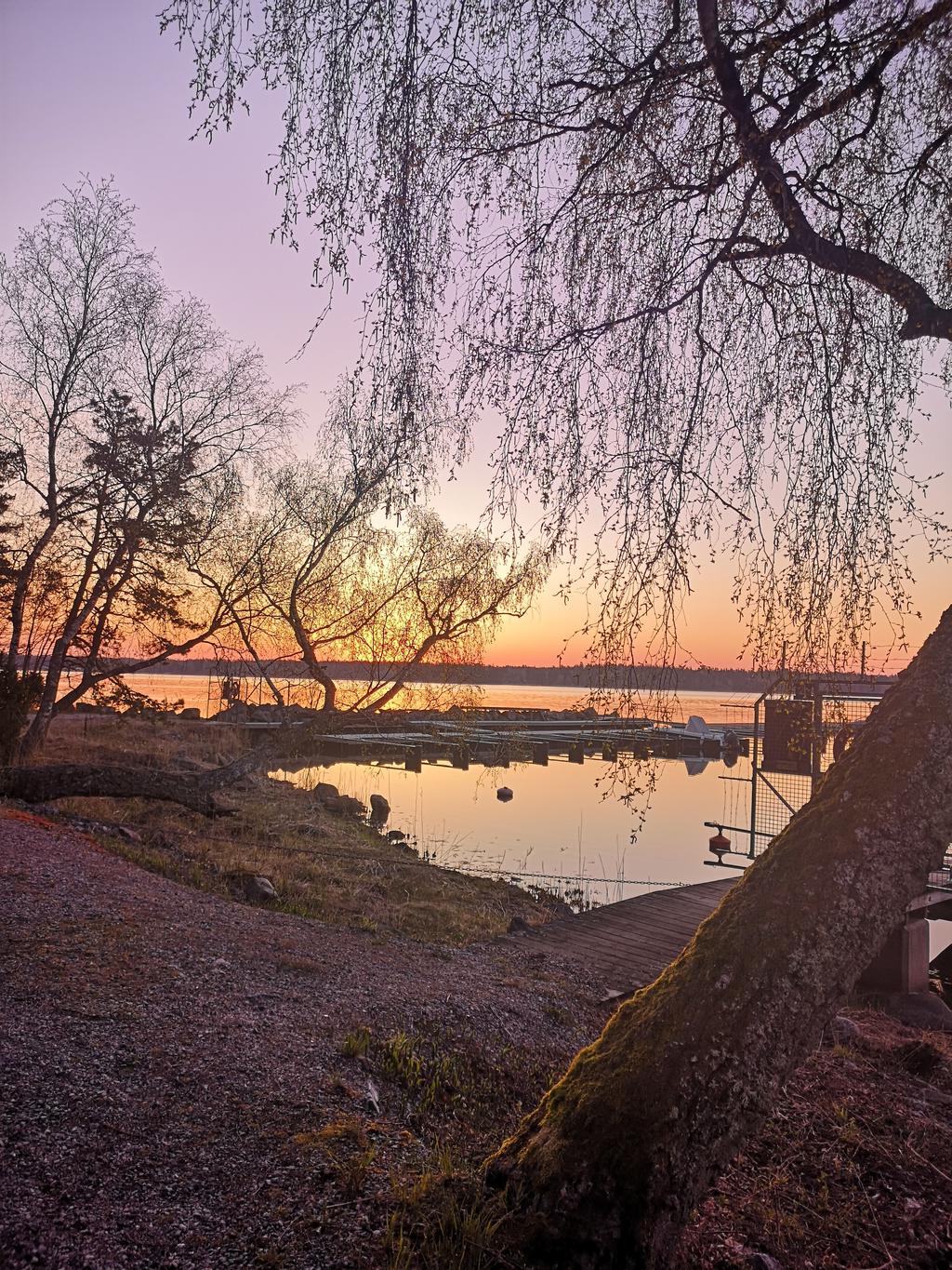 Säljarens bild: Föreningens båtplats. 
