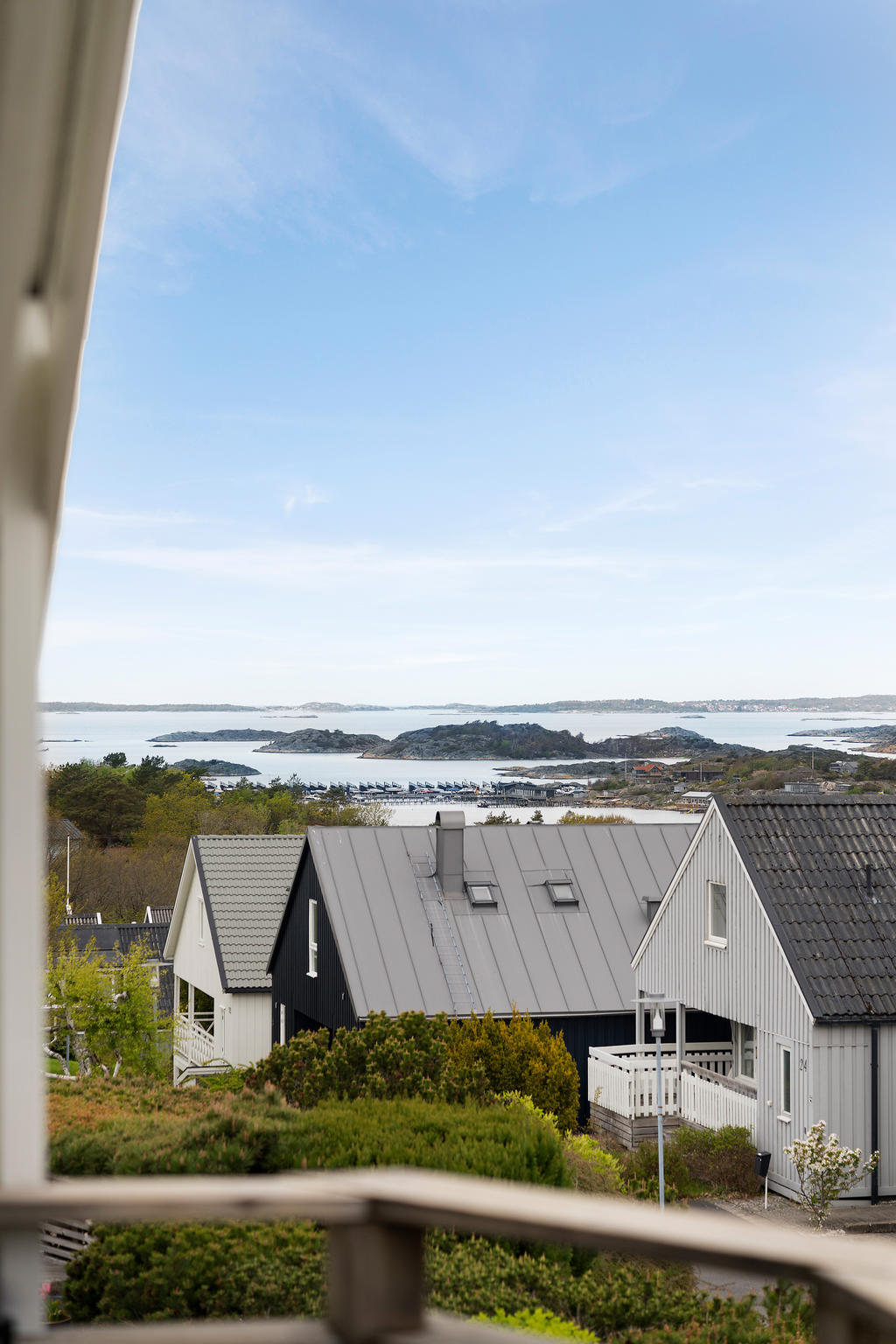 Utsikt från balkongen