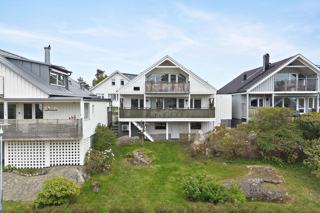 Fritt läge framför huset