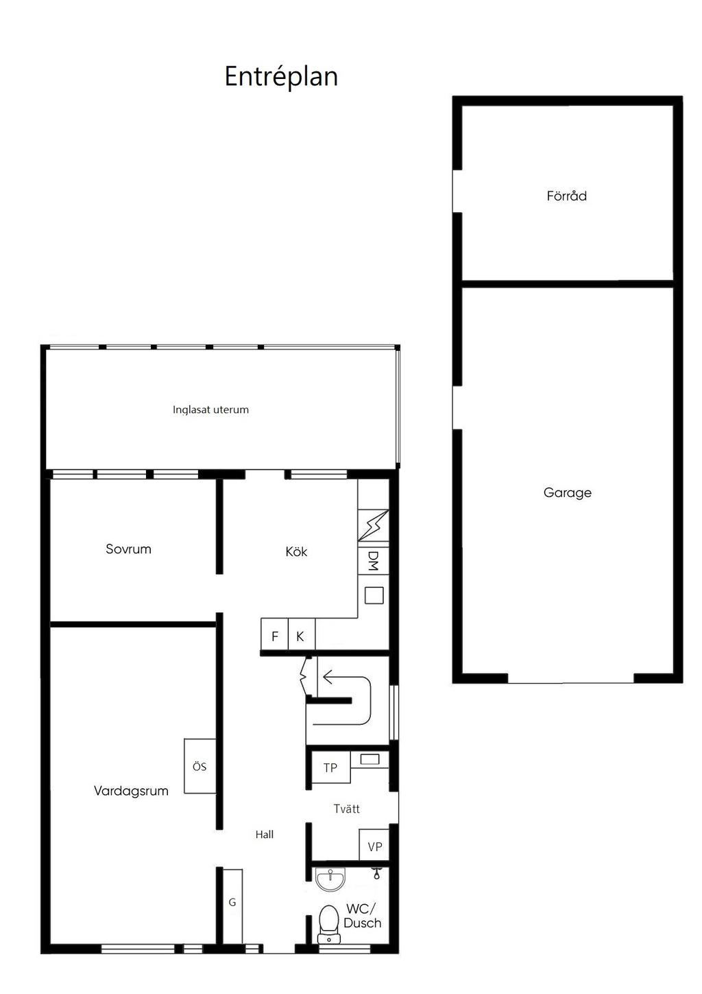 Alternativ planlösning