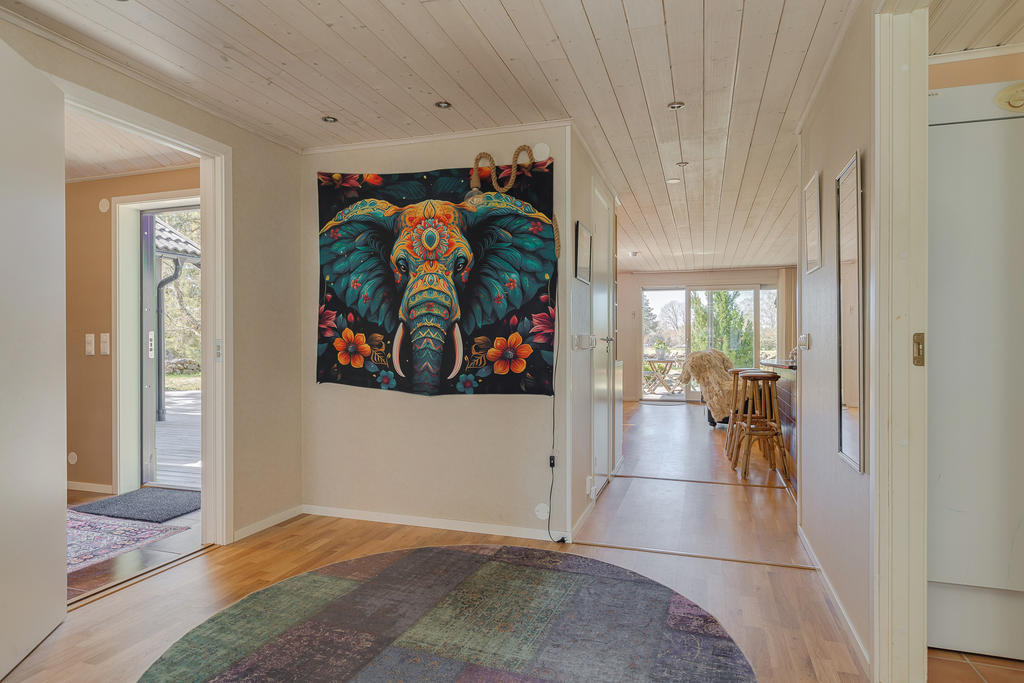 Från hallen på väg till köket