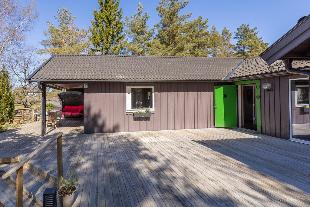 Stor altan i västerläge