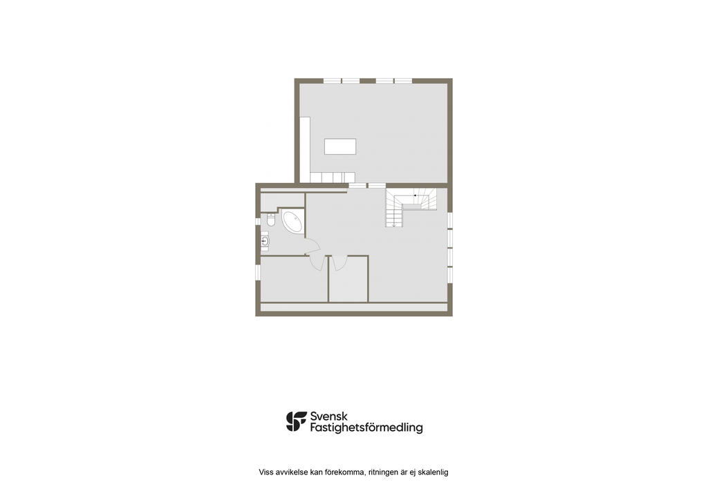 Planritning övre plan