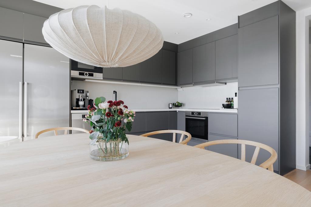 Matplats intill köket