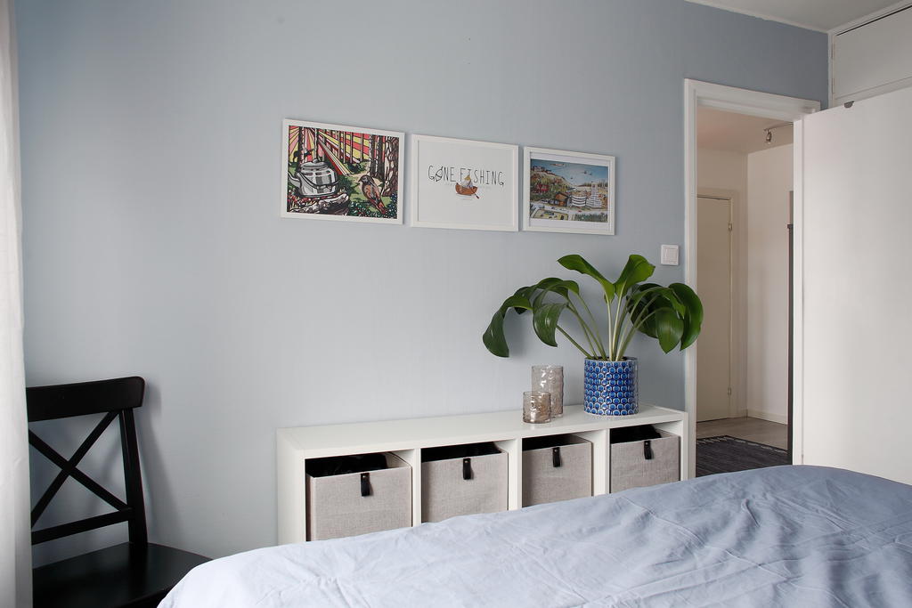 Plats för övrigt möblemang i sovrummet