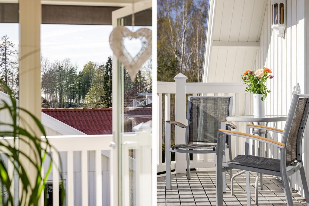 Utgång till balkong 