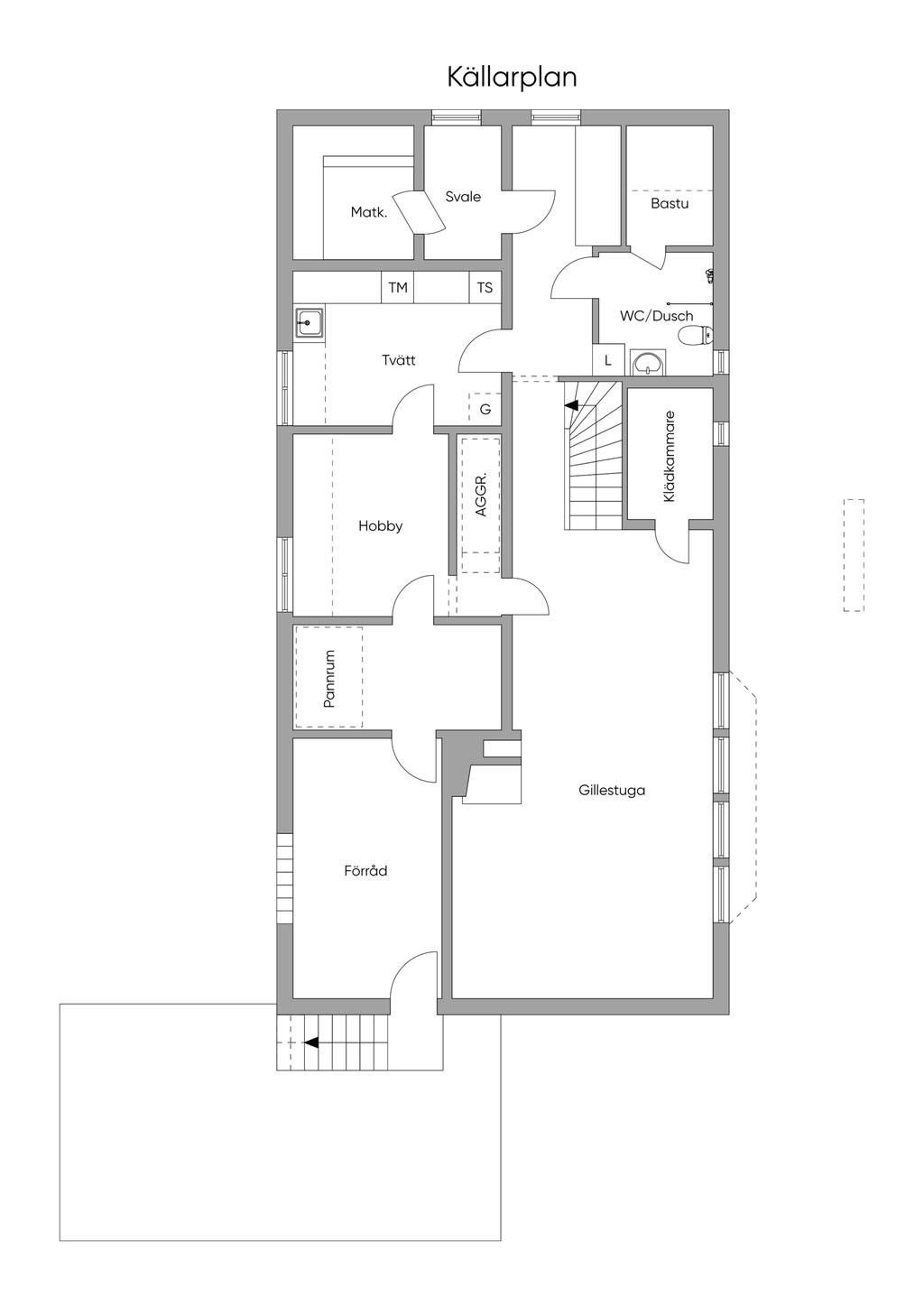 Källarplan