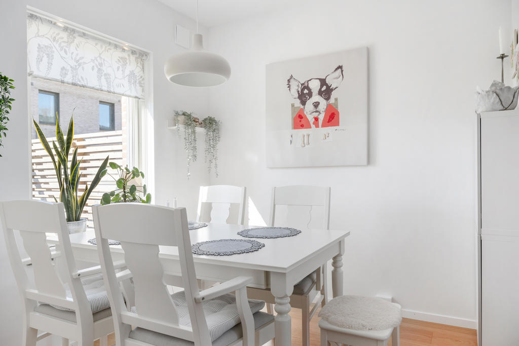 Matplats i samband med köket