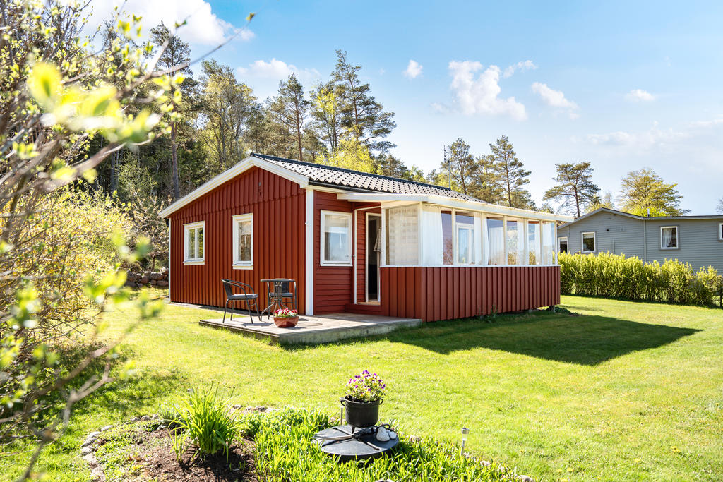 Mysigt fritidshus på arrendetomt