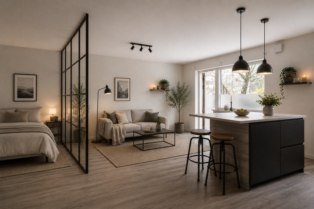 Bilden är digitalt stylad med hjälp av AI