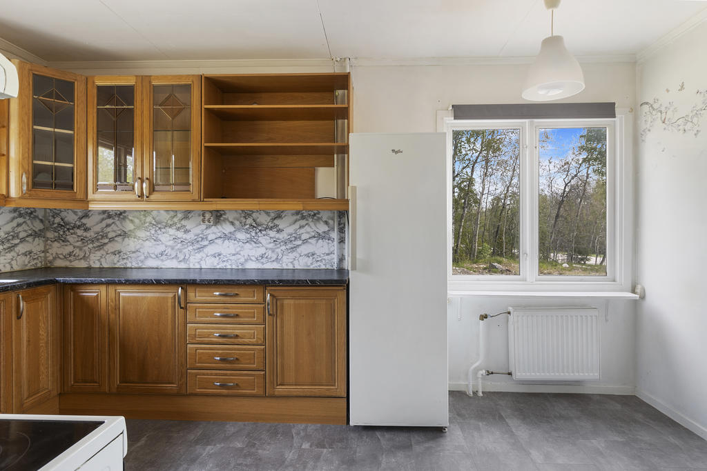 Kök med matplats