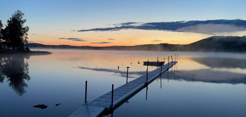 Gemensam bad- och båtplats i området
