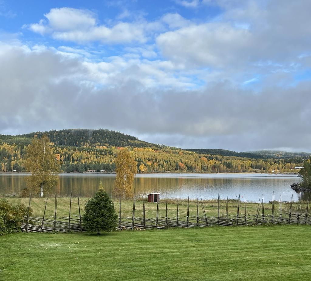 Höstbild med vy över Istesjön