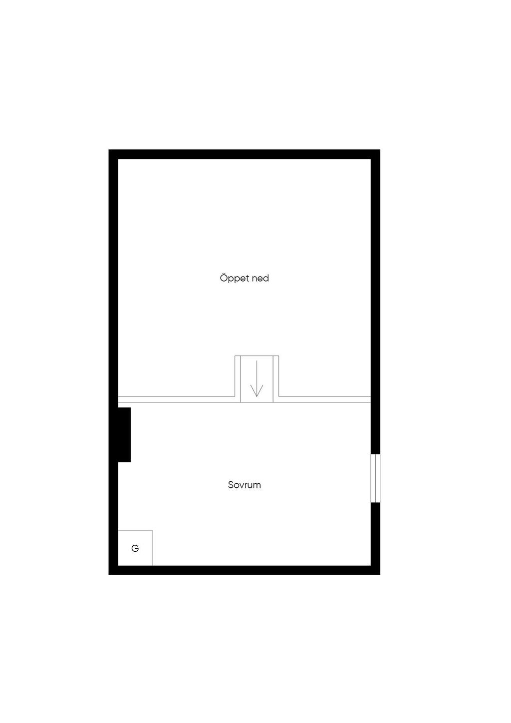 Planlösning - Loft