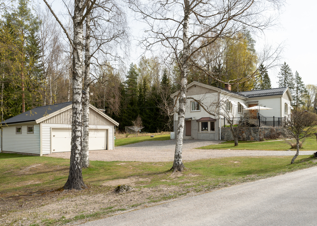 Huset och garaget
