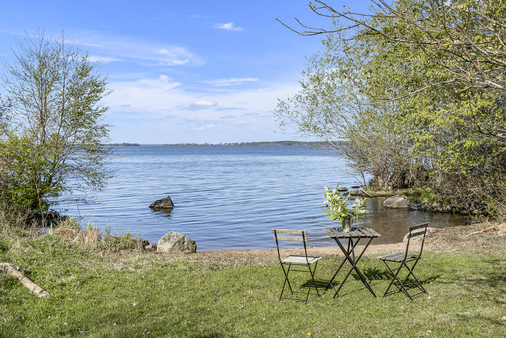Sandstrand vid Hjälmaren