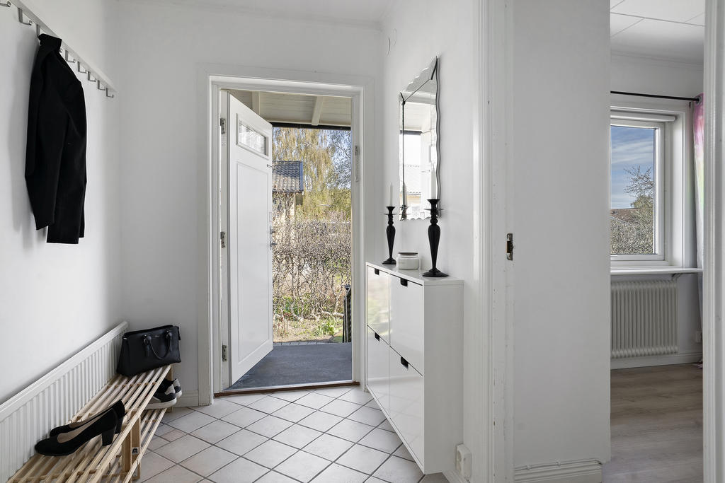 Välkomnande hall/entré