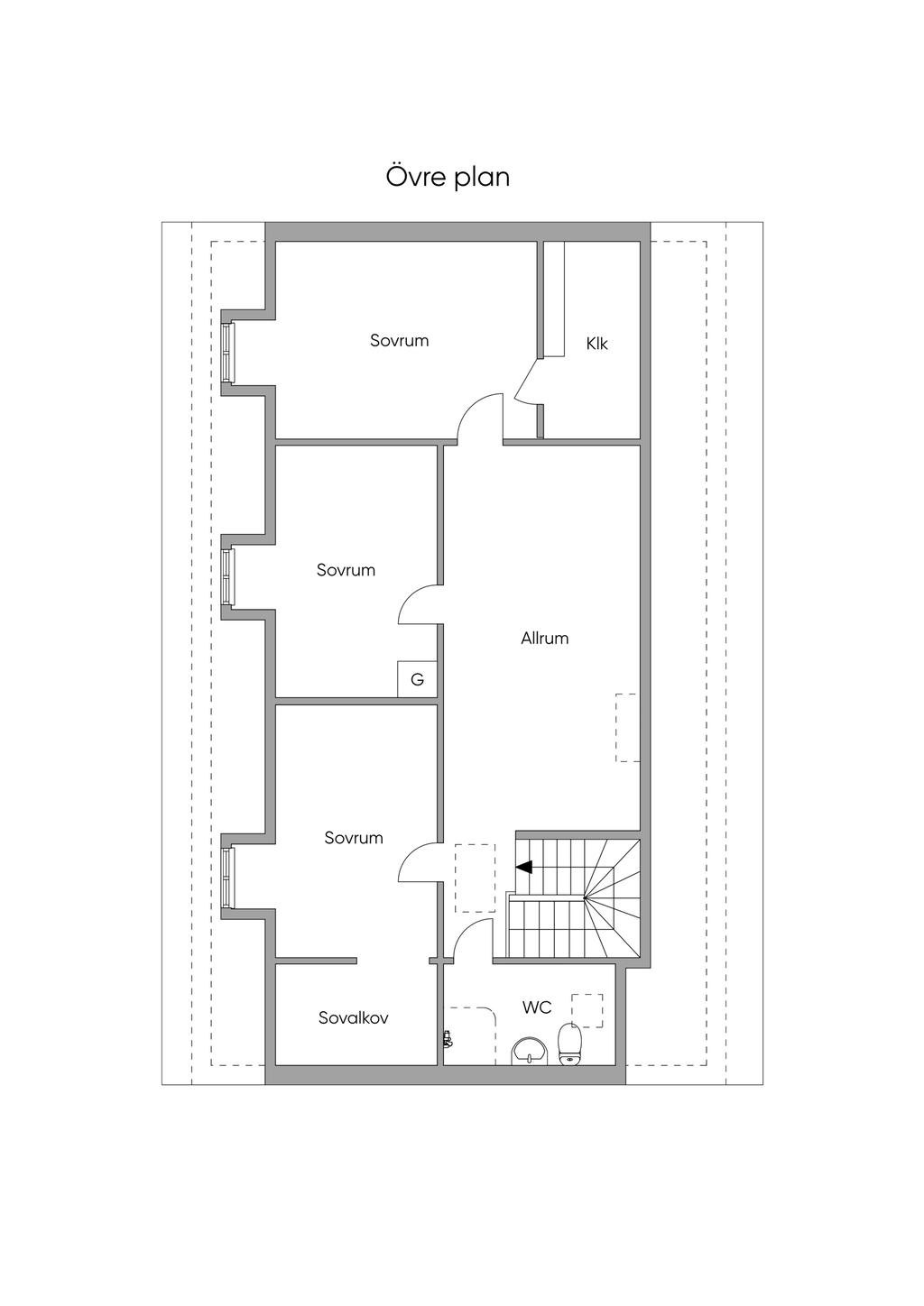 Övre plan 2D