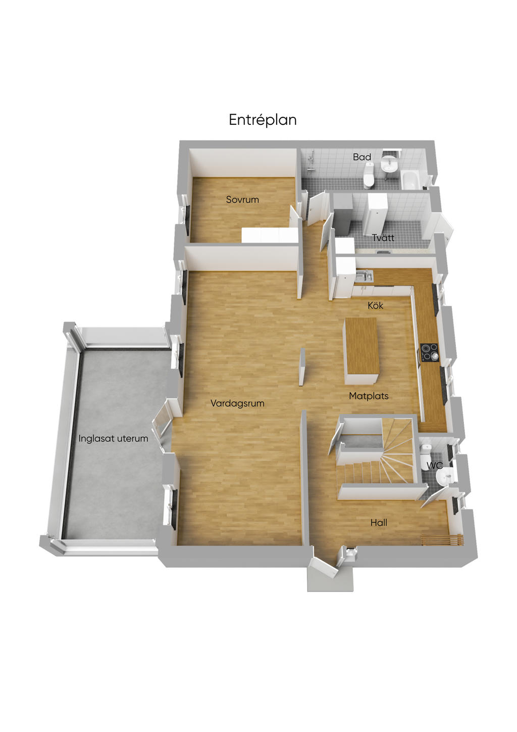 Entréplan 3D
