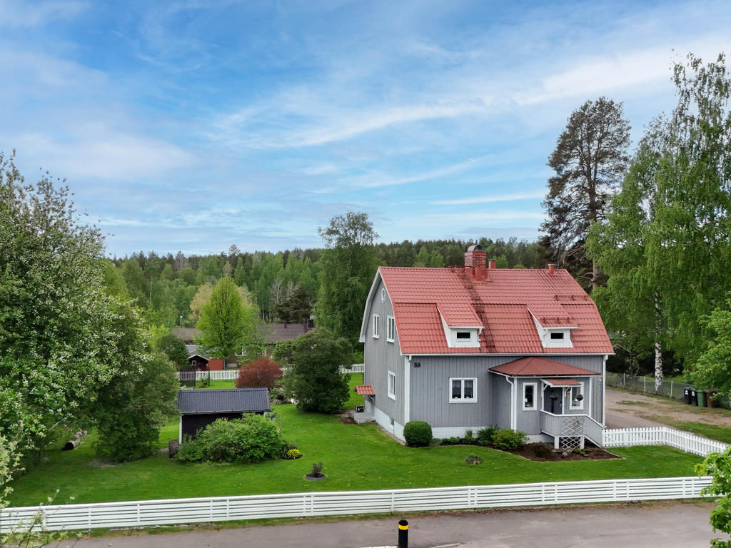 Vy från Hamrevägen. 