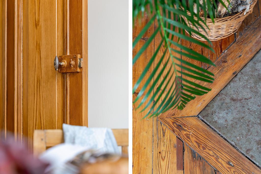 Gamla och bevarade detaljer