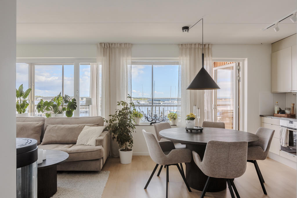 Optimal placering av kök och vardagsrum