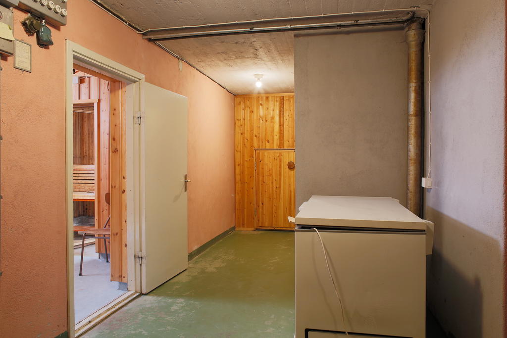 Frysbox i källaren 