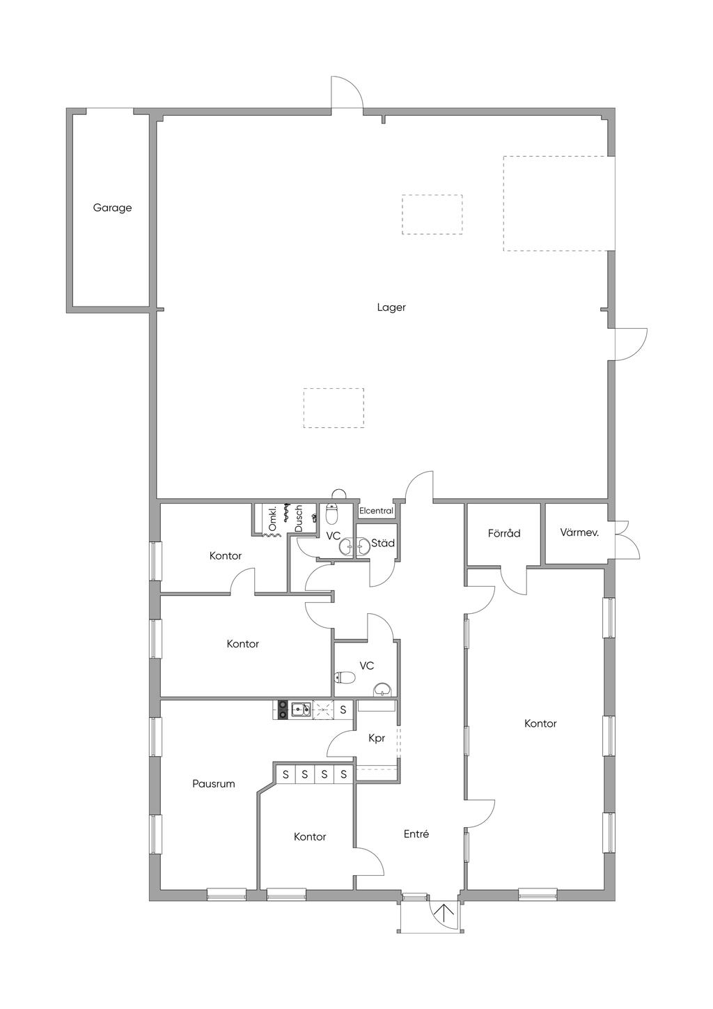 Planlösning 2D