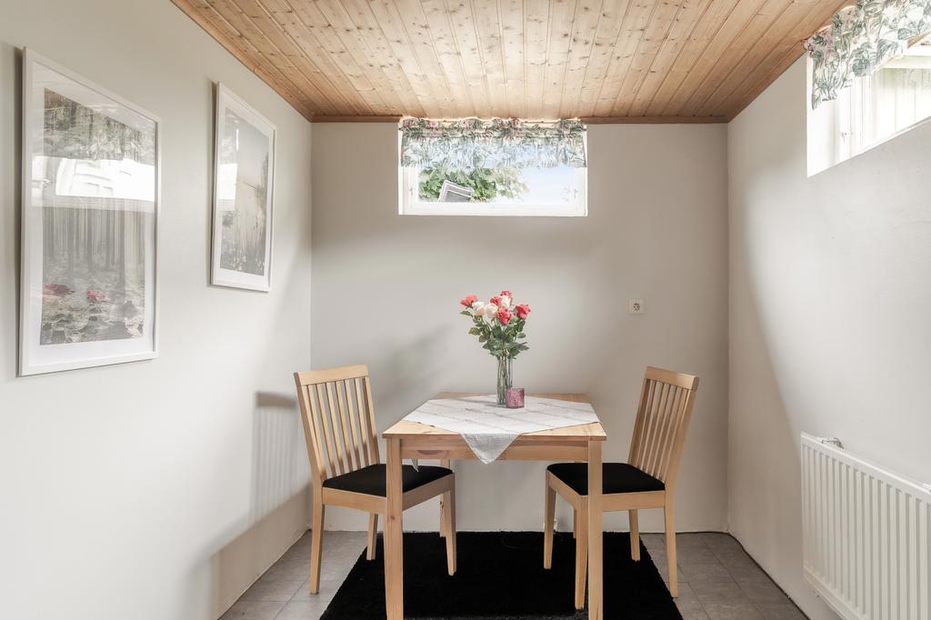 Där finns även plats för andra möbler för den som önskar det