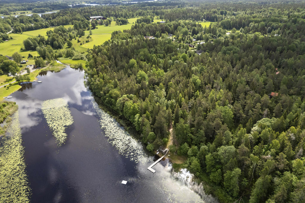 Badplatsen i Gåsvikssjön