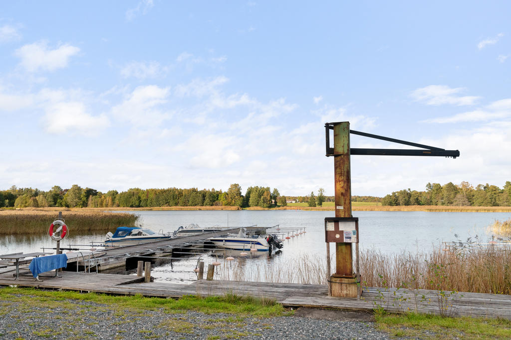 Båtplats i Havsvik strax innan Väddö kanal