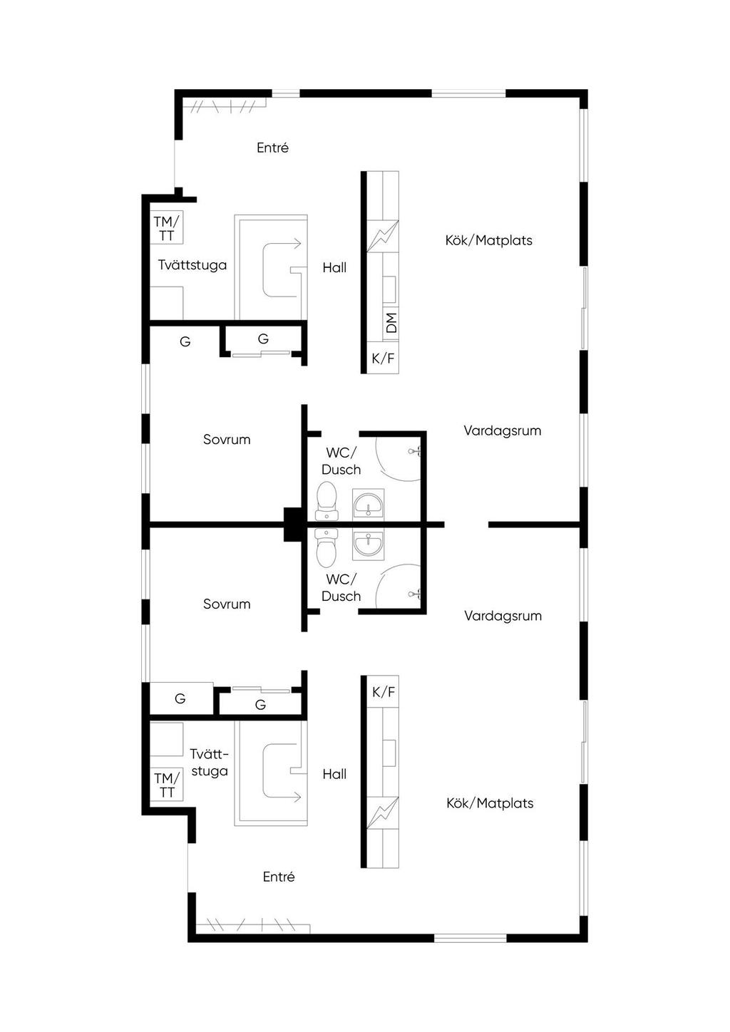 Planlösning - Entréplan