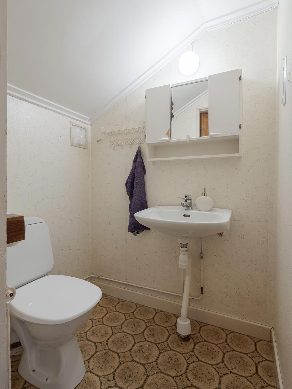 WC övervåning 