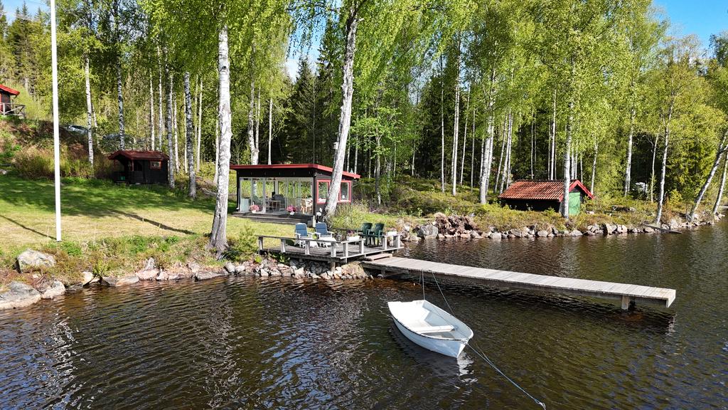 Egen brygga i Gläcken