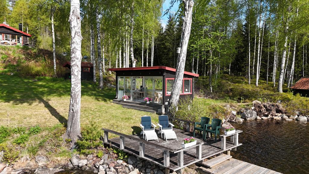 Egen brygga i Gläcken