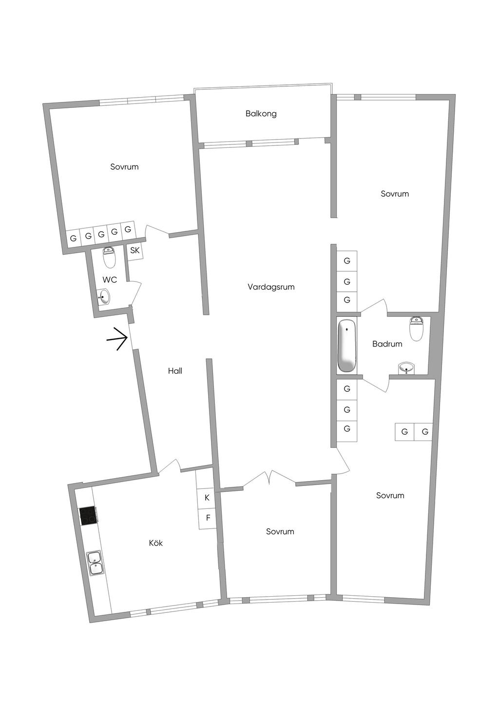 Alternativ Planlösning