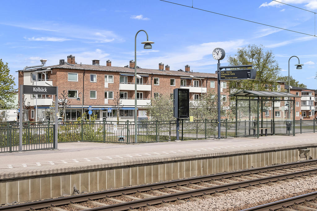 Bekvämt med närhet till tågstation 