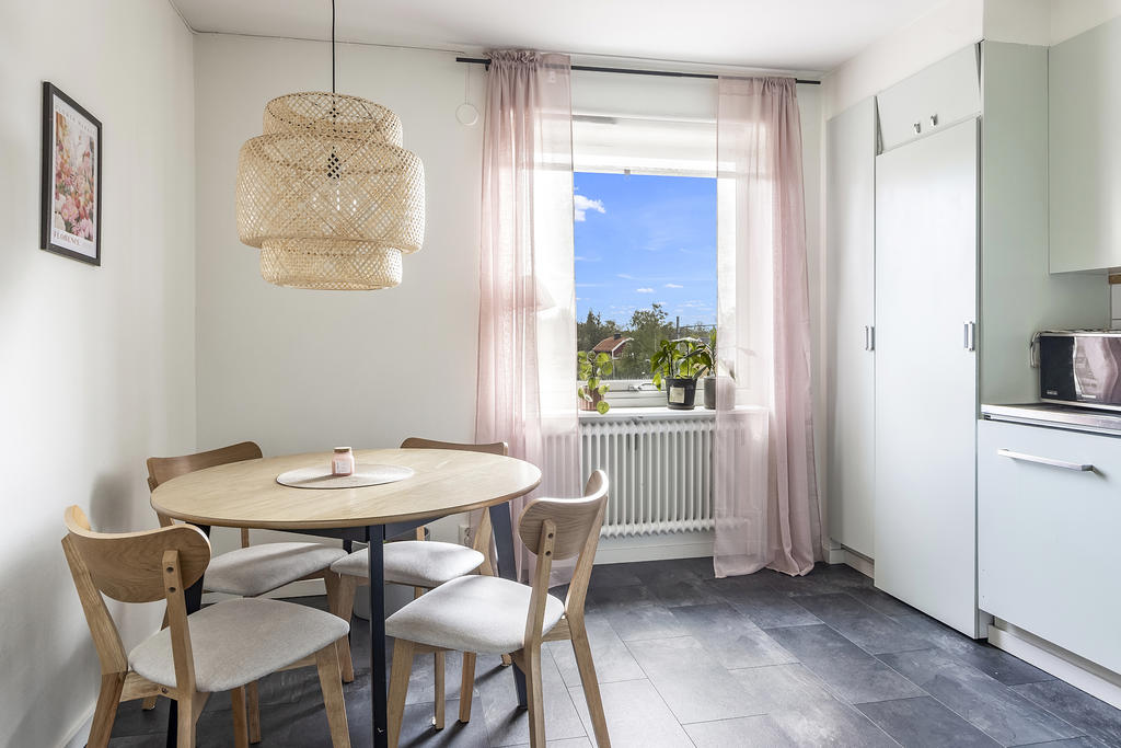 Kök med matplats