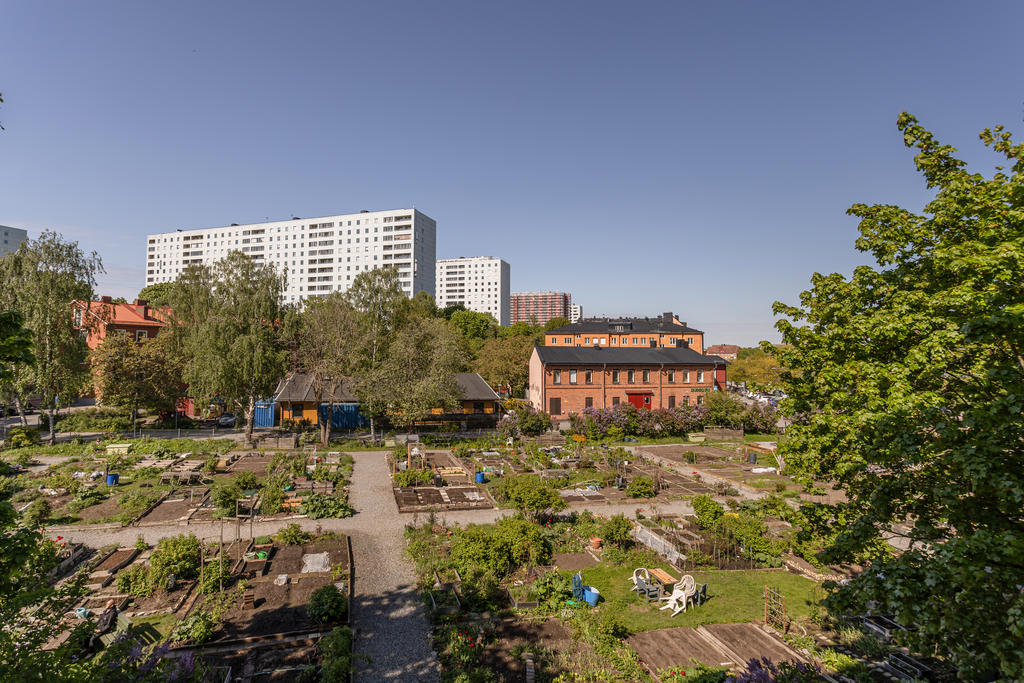 Utsikt från balkong