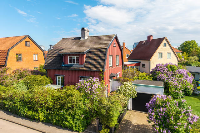 Charmig villa på Öster