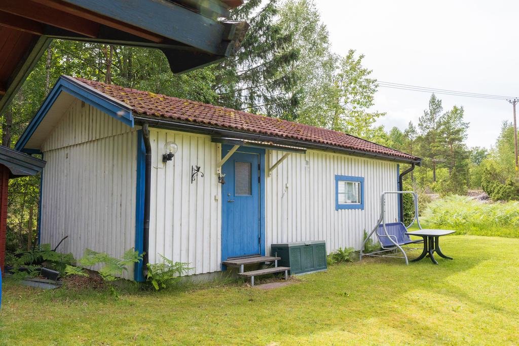 Garage med gästrum