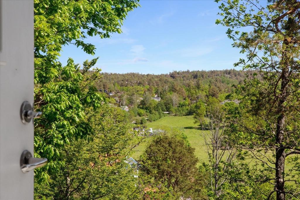Utsikt över både öppna landskap ..