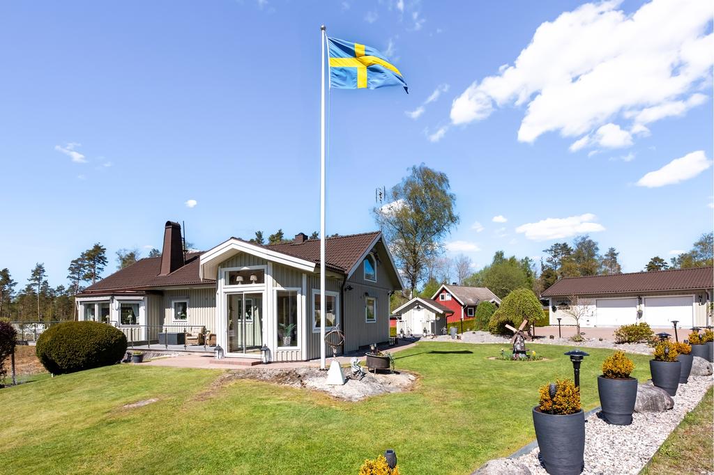 Soligt läge och fint läge.