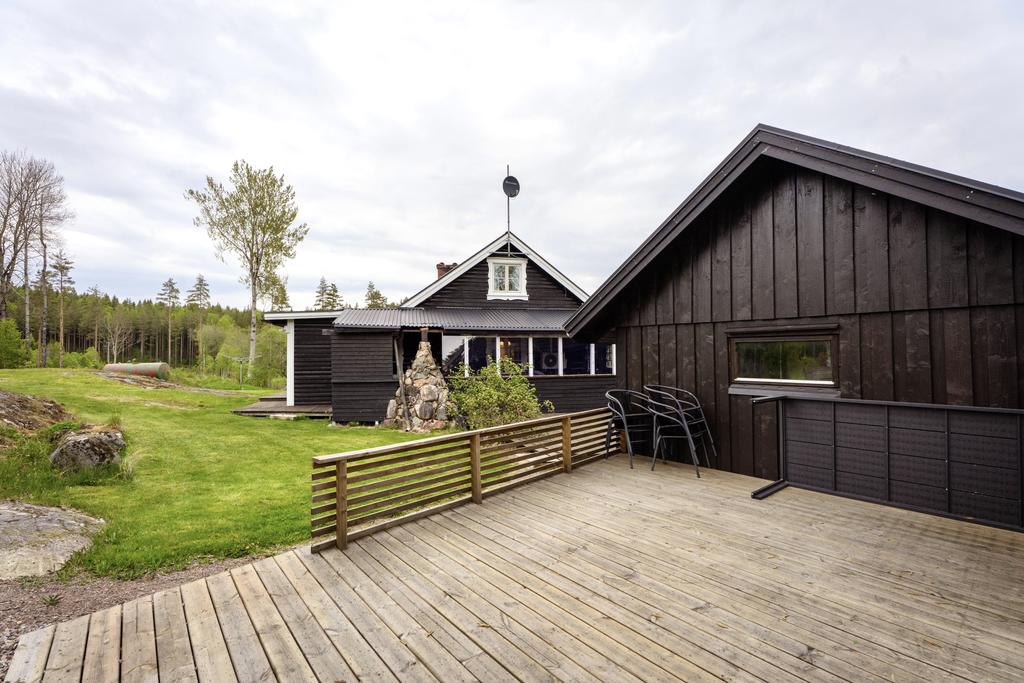Altandäck bakom garaget