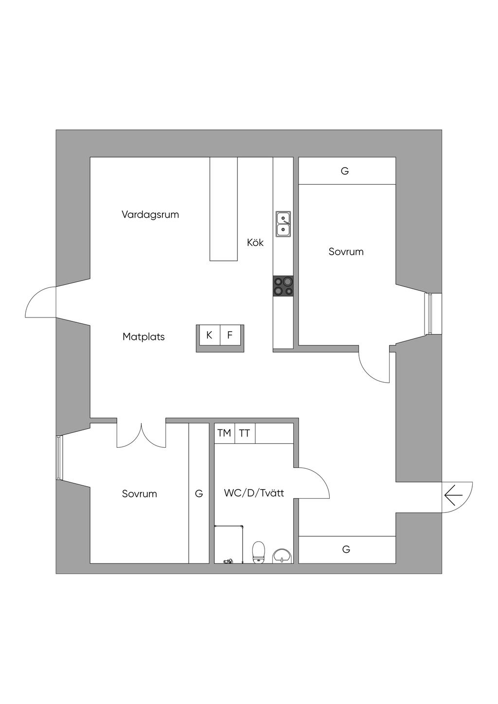 Planlösning