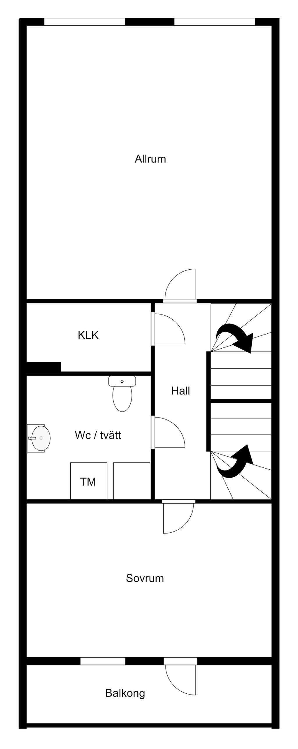 Övre plan
