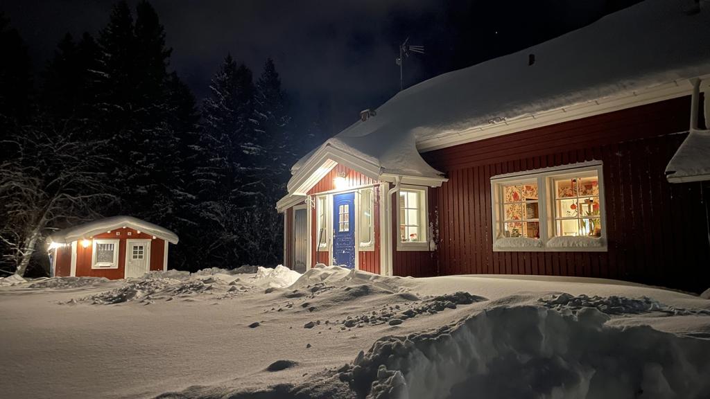 Nackavägen i vinterskrud