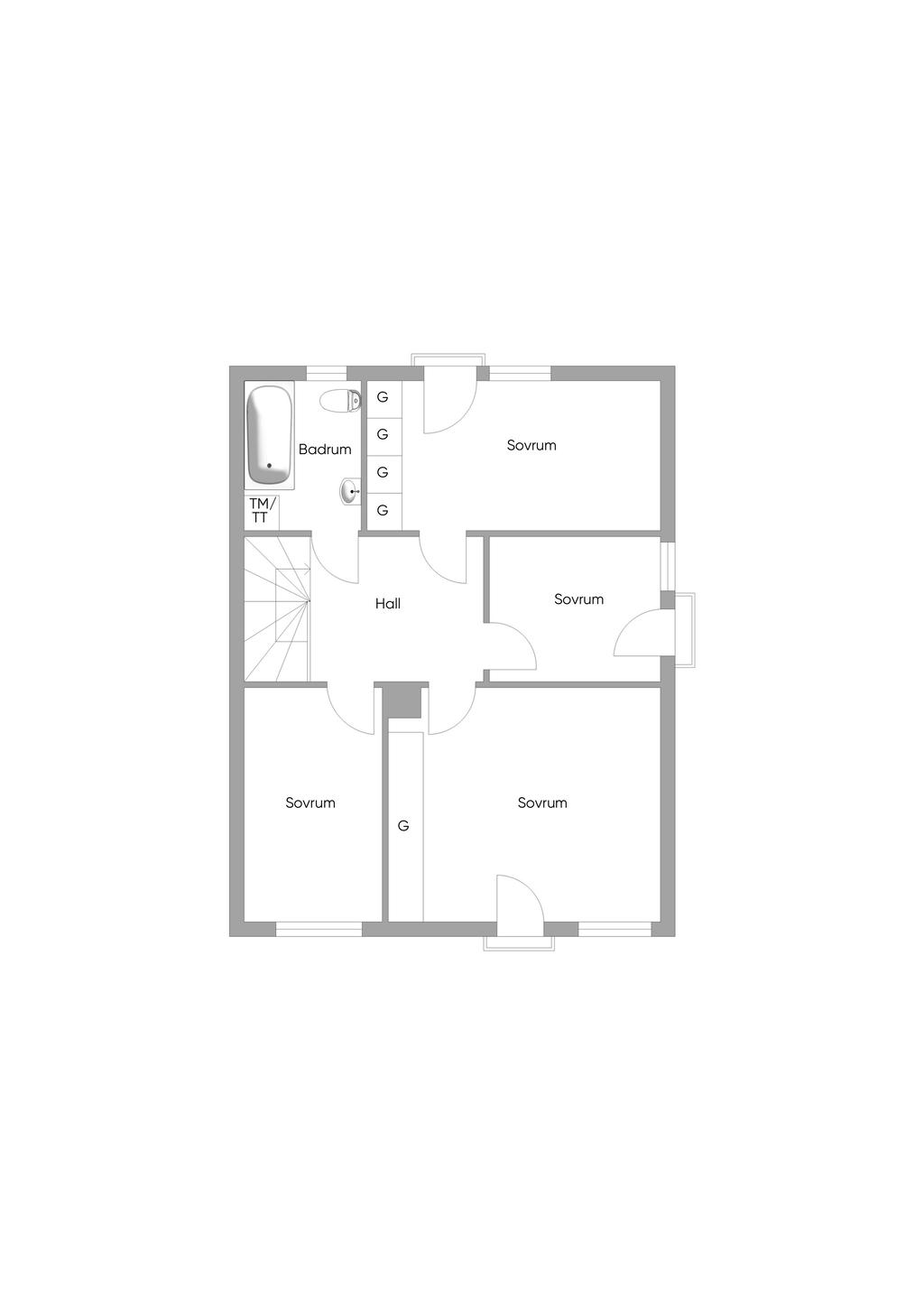 Övre plan