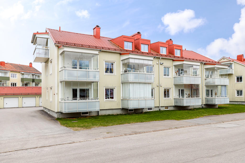 Inglasad balkong i västerläge