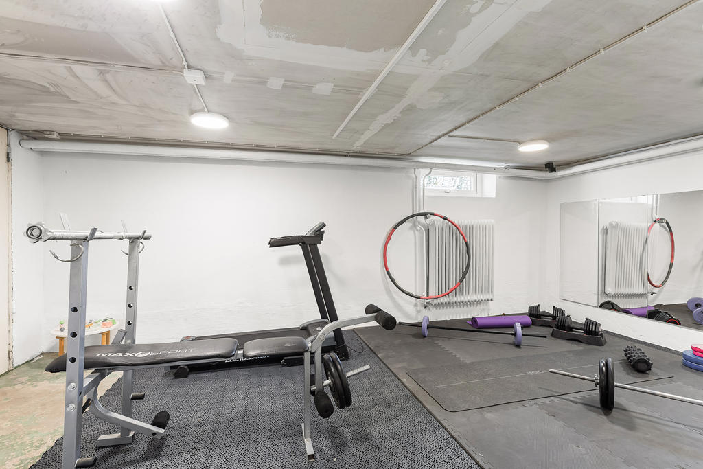 Gym i källare